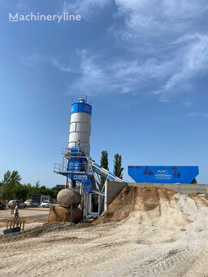 New Concrete plant Plusmix 60m³/Hour MOBILE Concrete Plant - BETONNYY ZAVOD: picture 16