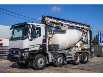 Concrete mixer truck RENAULT C 430