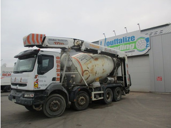 Concrete mixer truck RENAULT Kerax 420