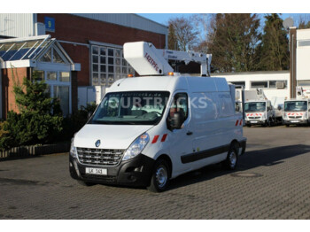 Truck mounted aerial platform Renault Master  125dci FE 142TPFc 14m 2 Per. Korb 265kg: picture 1