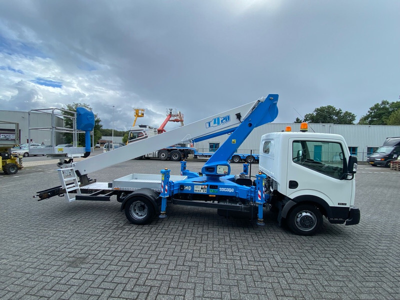 Truck mounted aerial platform SOCAGE T420, Auto Hoogwerker, Nissan, 20 m.: picture 4