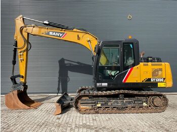 New Crawler excavator Sany SY135C *Bj2019/550h/Klima/Hammerltg./Sw*: picture 1