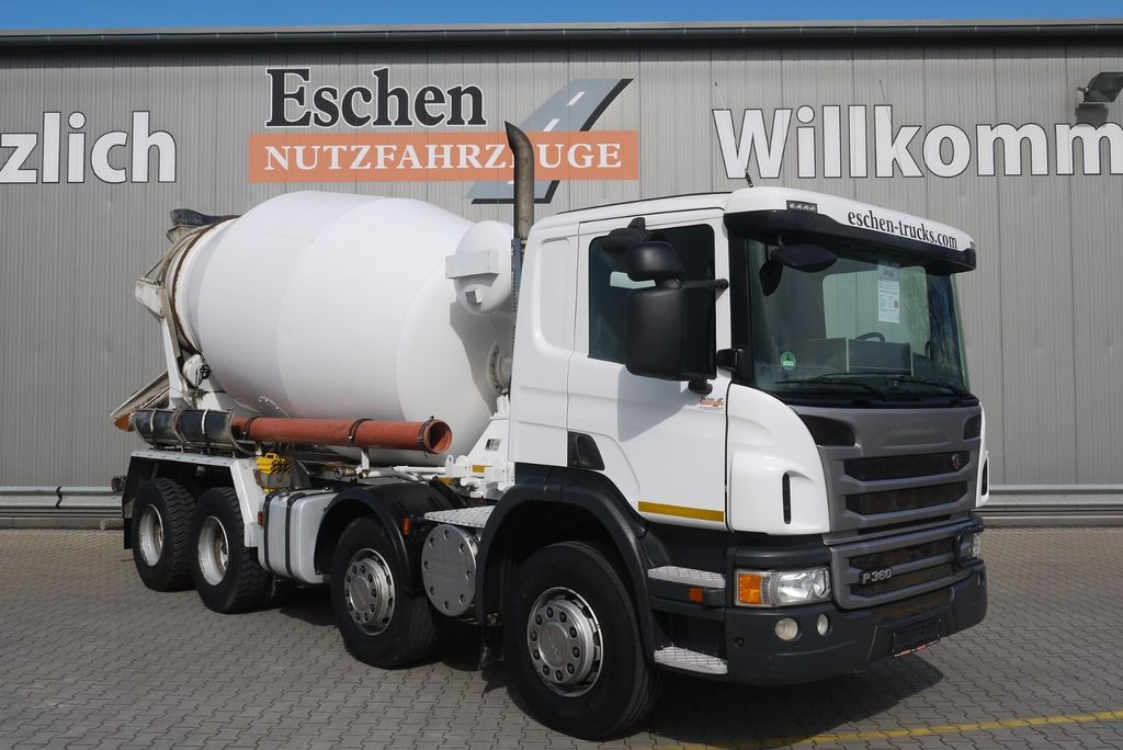 Concrete mixer truck Scania P360 8x4 | 9m³ Intermix*Klima*Blattfederung: picture 7