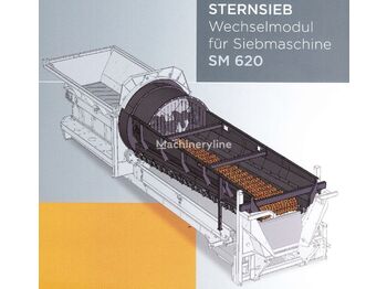  Sternsieb Wechselmodul für Doppstadt SM620 TYP 3 / 0-20mm - Screener