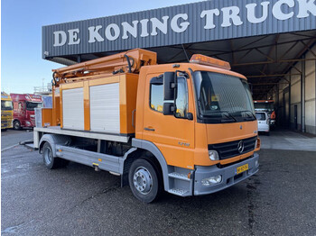 Truck mounted aerial platform Mercedes-Benz Atego 1218 Only 58.000 km !!! Wumag hoogwerker 14,5 m