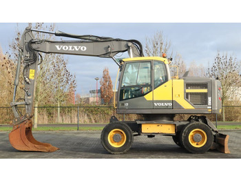 Volvo EW 160 E | 3 PIECE BOOM | BUCKET | AIRCO - Wheel excavator