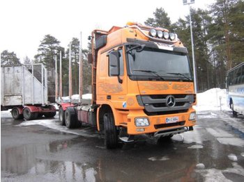 Mercedes-Benz Actros 2655-6x4/45 - Forestry trailer