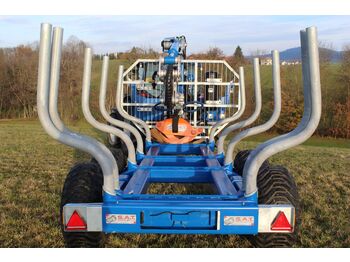 Scandic Rückewagen ST 10D-SC 83-NEUMASCHINE  - Forestry trailer