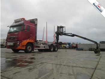 Volvo FH16.700 6X4 GLOBE TIMBERTRUCK WITH CRANE EURO 5  - Forestry trailer