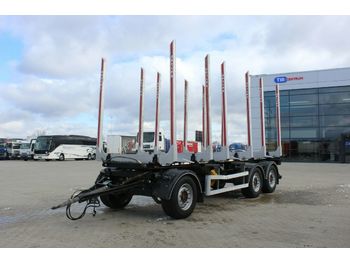 Forestry trailer, Trailer PAVIC HTA 27, AXLES SAF: picture 1