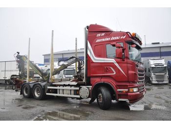 Forestry trailer, Crane truck SCANIA R560LB6X4HSA: picture 1