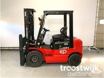 Forklift EP EFL252 2500kg li-ion: picture 1