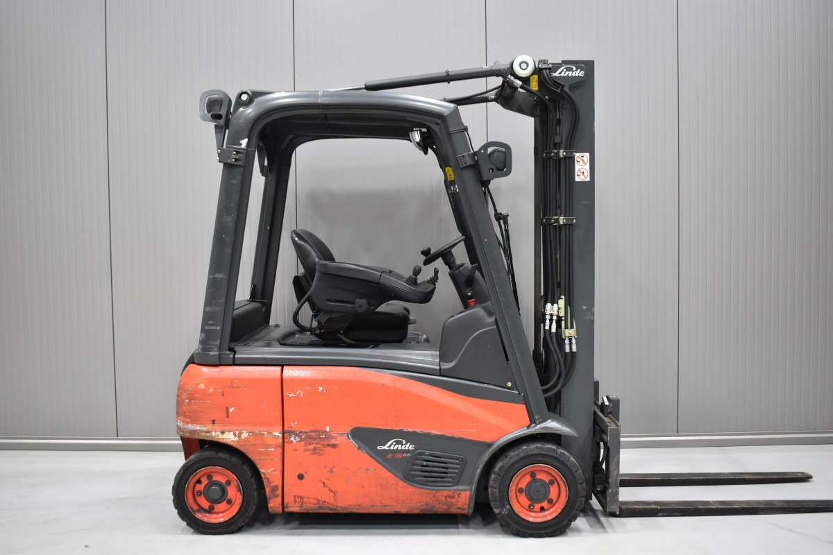 Electric forklift LINDE E 16 P-02: picture 3