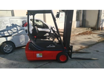 Electric forklift Linde E16c-02 335 Tripl4450 Top: picture 1