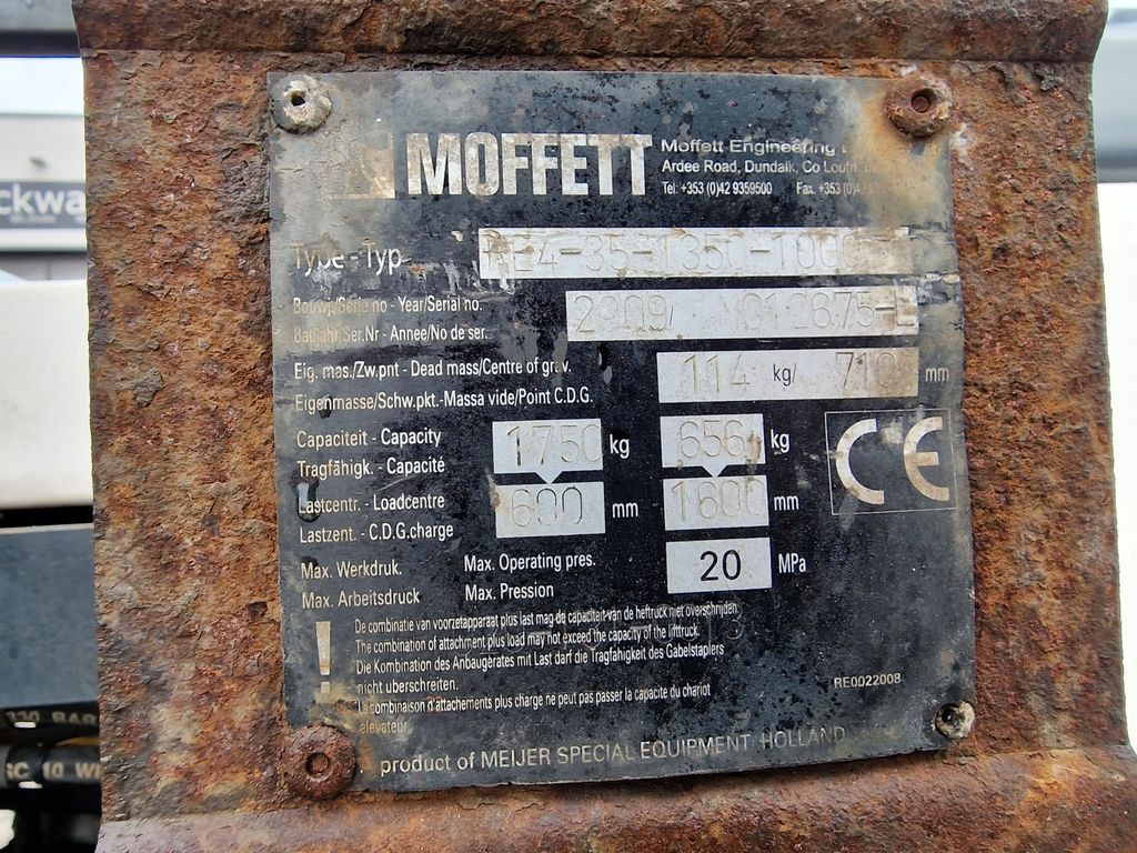 Truck mounted forklift Moffett M4 20.1 Mitnahmestapler / 2009: picture 18