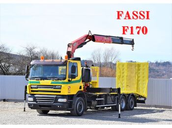 Tow truck DAF CF 85.360 * FASSI F170A.22 / FUNK *TOPZUSTAND: picture 1