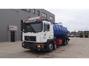Vacuum truck MAN 25.422 (BIG AXLE / 6 CYLINDER WITH ZF-GEARBOX / 18000L / EURO 2): picture 1