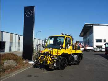 Municipal/ Special vehicle Mercedes-Benz Unimog U400 Zweiwege Zagro 800 Tonnen, Railway: picture 1