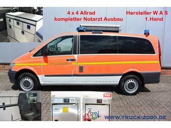 Ambulance Mercedes-Benz Vito 116 Aut. 4x4 WAS Notarzt-Rettung- Ambulance: picture 1