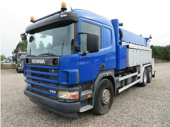 Vacuum truck Scania 124/420HPI 6x2*4 Hvidtved Kombi Spuler 12.000 l.: picture 1