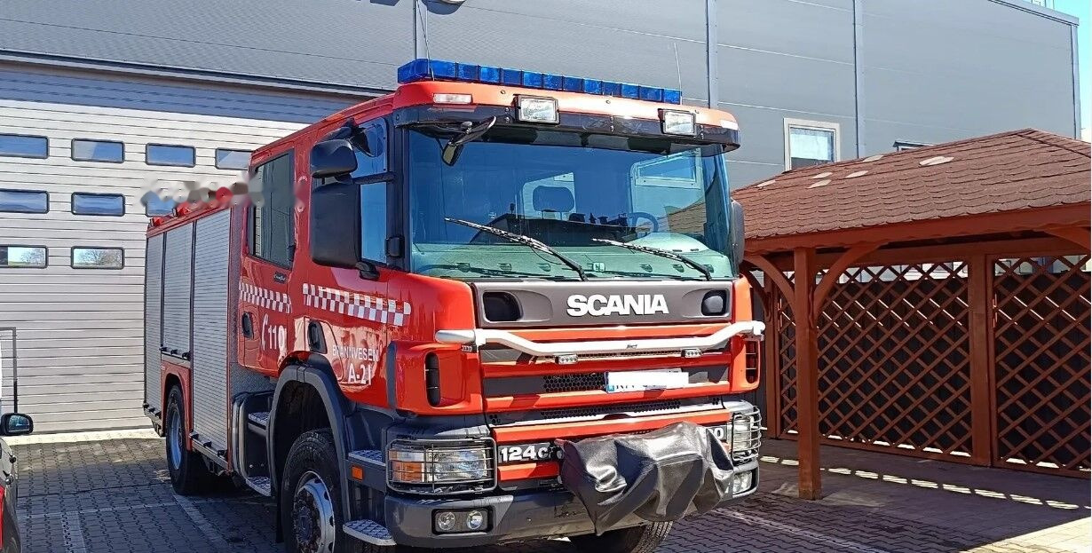 Fire truck Scania P124 4x4 Doka Fire truck: picture 3
