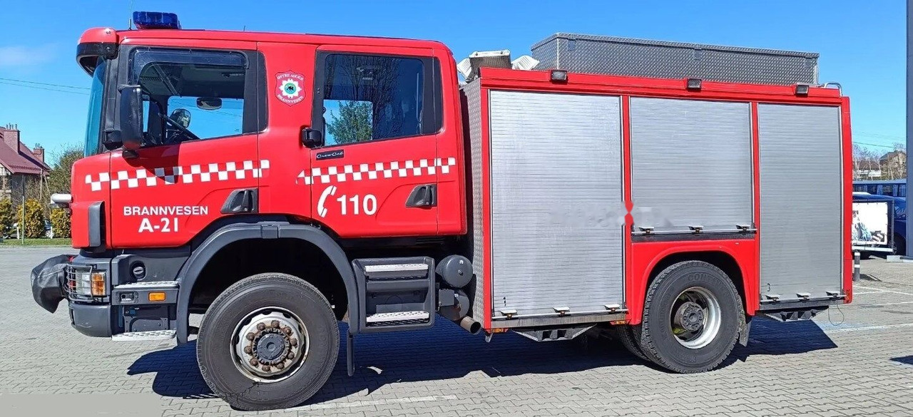 Fire truck Scania P124 4x4 Doka Fire truck: picture 4