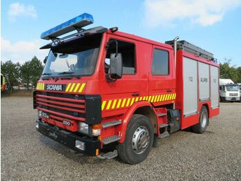 Fire truck Scania P93/250 4x2 Ziegler pumpe 1600 l/min 8 bar.: picture 1