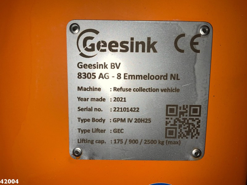 Garbage truck Volvo FM 340 Geesink 20 m³ Welvaarts weighing system: picture 10