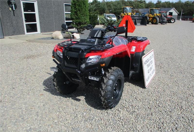 ATV/ Quad Honda TRX 420FE Traktor STORT LAGER AF HONDA ATV. Vi hj: picture 3
