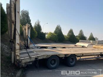 Low loader semi-trailer 2006 Robuste Kaiser S3802F2C Twin Axle Low Loader Trailer (Being Sold Off Site - Château Gaillard 01500, Rue Louis Pasteur, France)(Reg. Docs. available on collection): picture 1