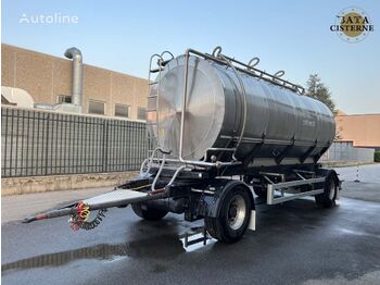 Tanker semi-trailer for transportation of food ACERBI SILFA SOTTOVUOTO 9.500-9.500LT: picture 1