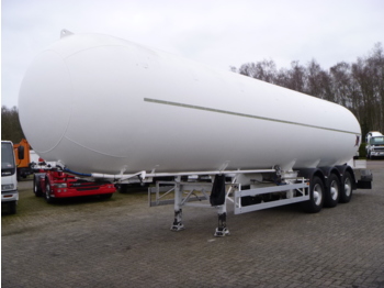 Tanker semi-trailer for transportation of gas Acerbi Gas tank steel 55 m3: picture 1
