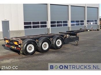 Container transporter/ Swap body semi-trailer Broshuis 3 UCC-39/45 EU | 2x20-30-40-45ft HC * DISC BRAKES * LIFT AXLE * APK 03-2023: picture 1