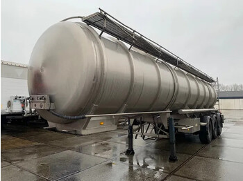 Tanker semi-trailer Burg 3 axle Food Tanktrailer 30.000 Liter BPO 12-27 Z: picture 1