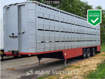 Livestock semi-trailer CUPPERS LVO12-27ASL Lift-Lenkachse Hubdach Tailgate: picture 1