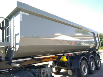 Tipper semi-trailer Carnehl CHKS34HG 3-A 28m3 HD HeavyHARDOX ALUFELGE 6780kg: picture 1