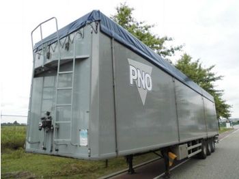 Kraker schuifvloer oplegger  - Closed box semi-trailer