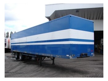 Renders PLAWOOD GESLOTEN - Closed box semi-trailer