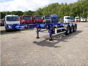 Dennison 3-axle container trailer 20-30 ft - Container transporter/ Swap body semi-trailer