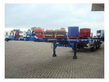 Kässbohrer CONTAINER CHASSIS 3-AS - Container transporter/ Swap body semi-trailer