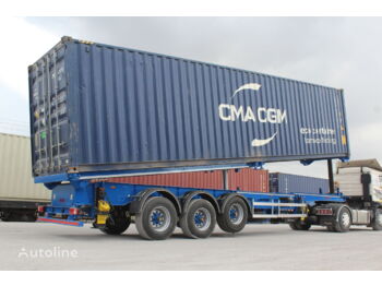 NOVA 20 AND 40 FT CONTAINER TIPPING TRAILER - Container transporter/ Swap body semi-trailer