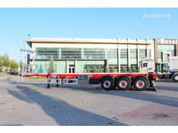 NOVA NEW CONTAINER TIPPING CHASSIS PRODUCTION 20,30,40 FT 2023 - Container transporter/ Swap body semi-trailer
