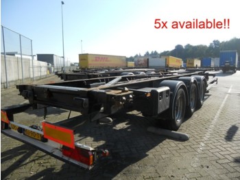 Tirsan CS 40ft + 45ft Normaal en high cube! 5x - Container transporter/ Swap body semi-trailer
