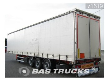 Invepe Hubdach Liftachse Europa - Curtainsider semi-trailer