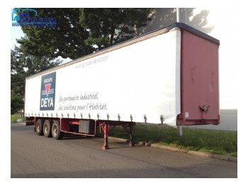 Trax tautliner met schuifdak Steel suspension - Curtainsider semi-trailer