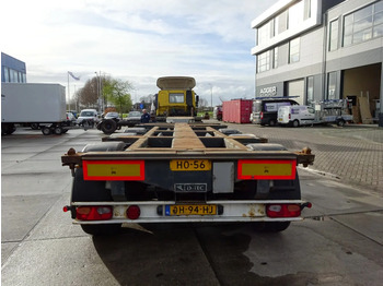 Container transporter/ Swap body semi-trailer D-Tec FT-43-03V / BPW /  2x Extendable / 1x Lift Axle: picture 2
