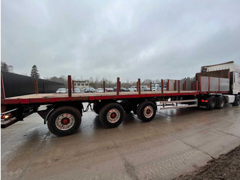 Dropside/ Flatbed semi-trailer Doll 93 H STEERED AXLES / PLATFORM L=13463 / EXTENDABLE: picture 3