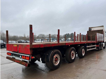 Dropside/ Flatbed semi-trailer Doll 93 H STEERED AXLES / PLATFORM L=13463 / EXTENDABLE: picture 4