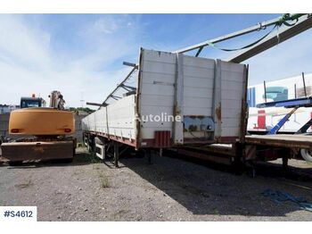 BRIAB Kilafors Heavy Duty Trailer - Dropside/ Flatbed semi-trailer