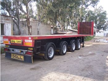 Doll DOLL P4H-T - Dropside/ Flatbed semi-trailer